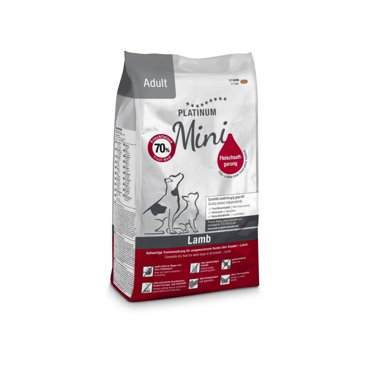 Hrana uscata caini, PLATINUM Dog Mini Adult cu Miel, 900 g (Hrana Uscata - Caini)