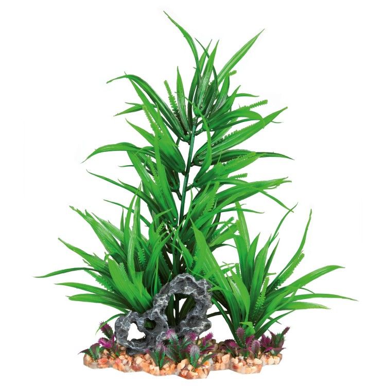 Decor Plante din Plastic in Pietris 28 cm 89303