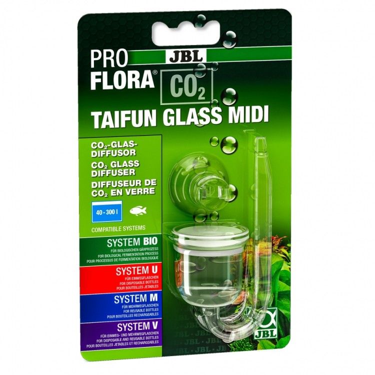 Difuzor JBL PROFLORA CO2 TAIFUN GLASS MIDI