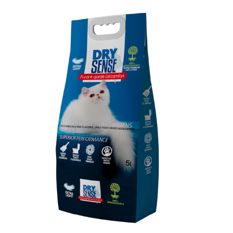 Dry Sense, Asternut Igienic, 5 L (Igiena - Pisici)