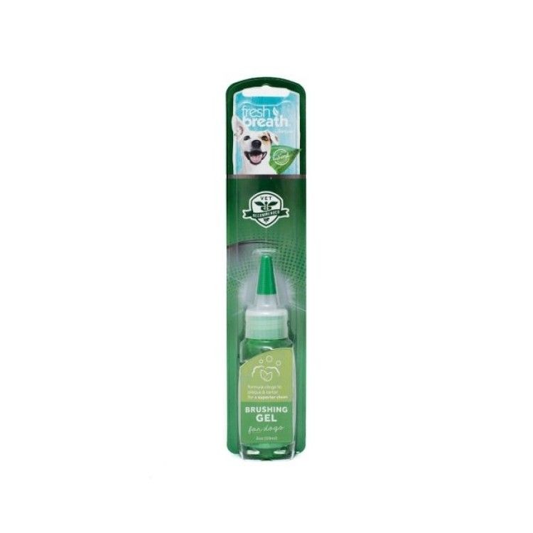 Tropiclean Fresh Breath Brushing Gel, 59 ml (Igiena - Caini)