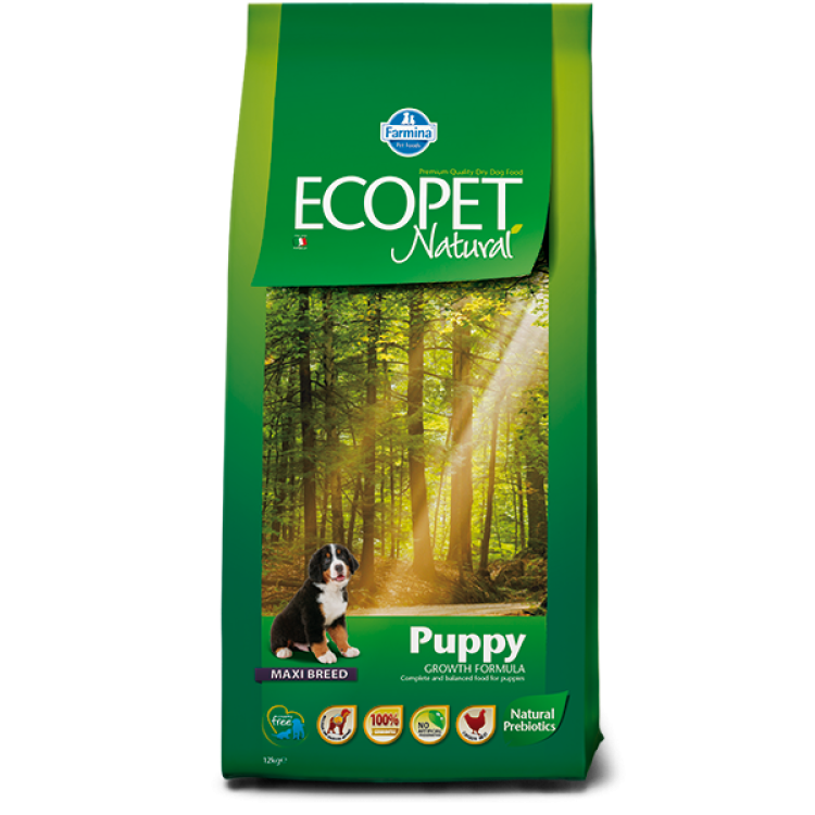 Ecopet Natural Puppy Maxi, 12 kg