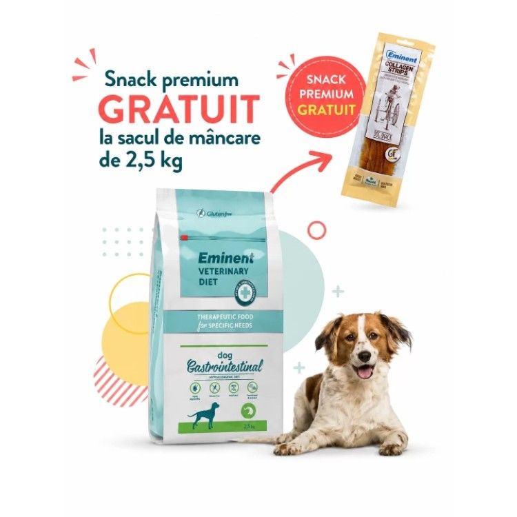 Dieta veterinara caini, Eminent Veterinary Diet Dog, Gastrointestinal, 2.5 kg (Diete Veterinare - Caini)
