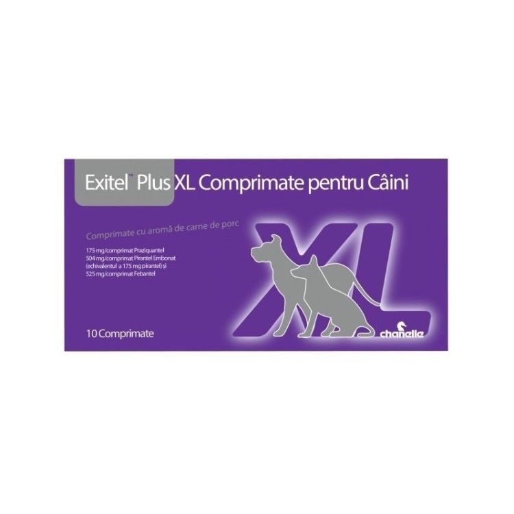 Exitel Plus XL, 10 comprimate