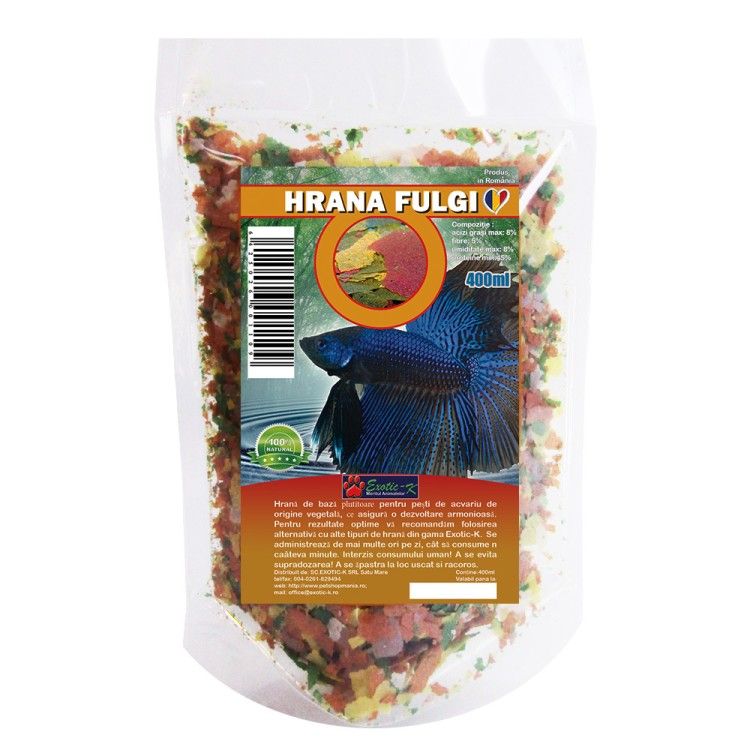 Exotic-K Exo Fulgi, 400 ml (Hrana - Pesti)