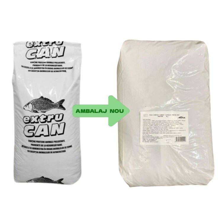 Furaj Crap, 20 kg - 6 mm (Hrana - Pesti)