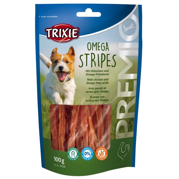 Fasii Premio cu Pui Omega 3 si 6 100 g 31536