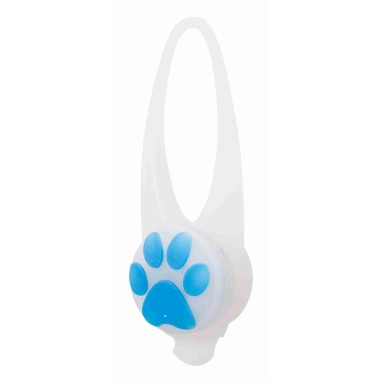 Flasher din silicon pentru caini 2.4x8 cm 13440 - albastru