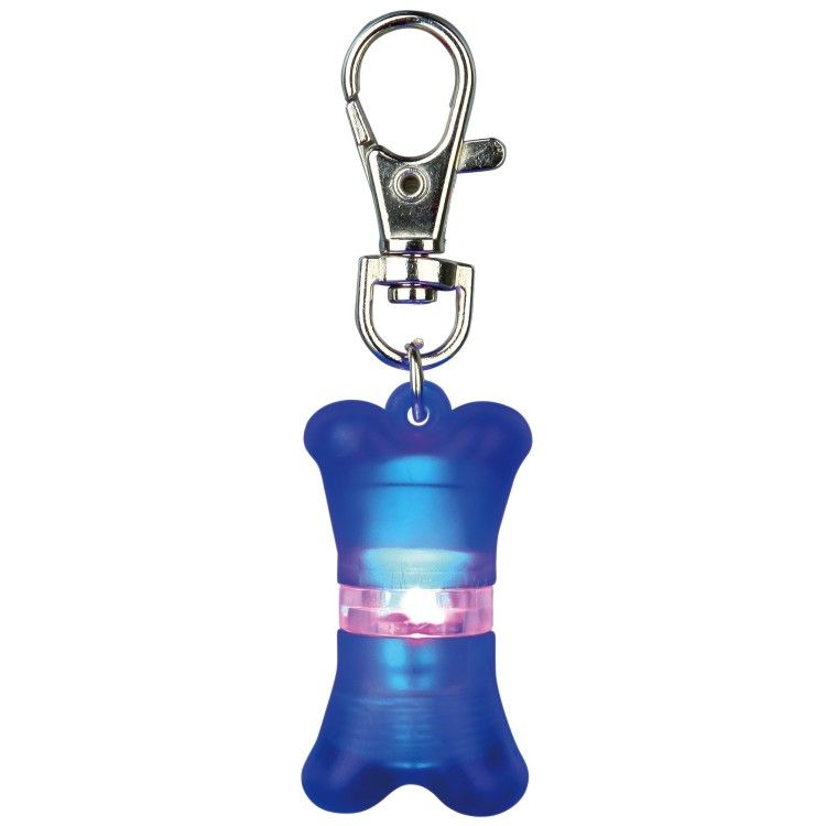 Flasher pentru Caini Albastru 2x4 cm 13446