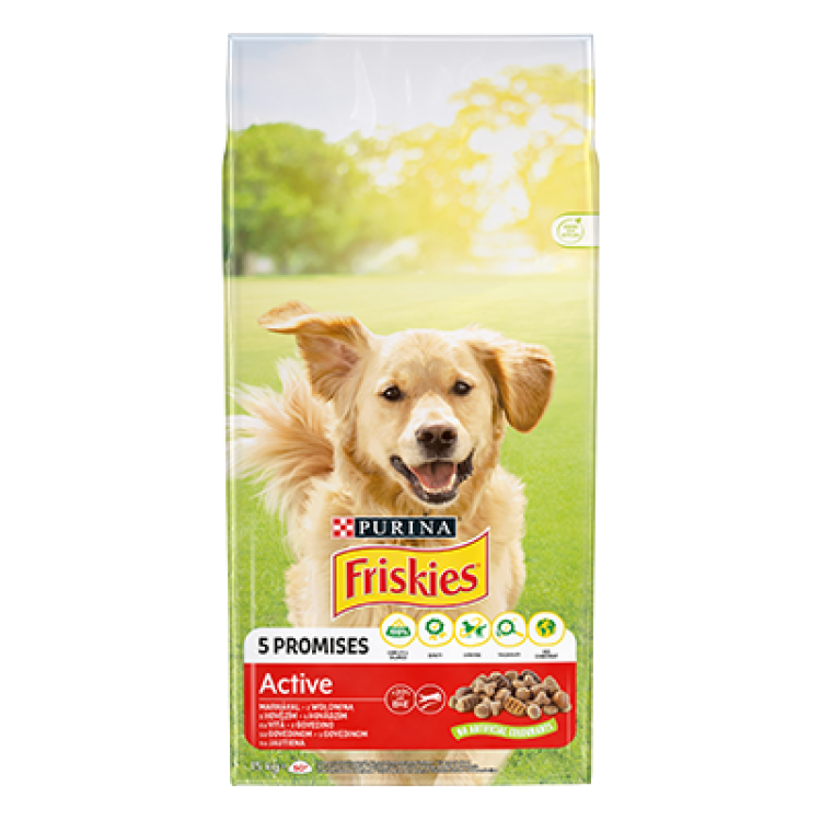 Friskies Active cu Vita, 10 kg