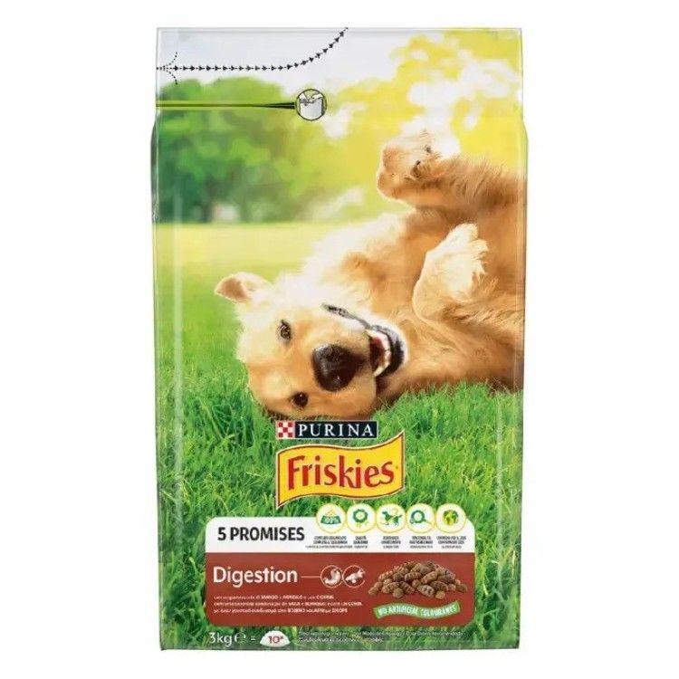 Friskies Digestion, Vita, Miel si Cicoare, 9 kg (Hrana Uscata - Caini)