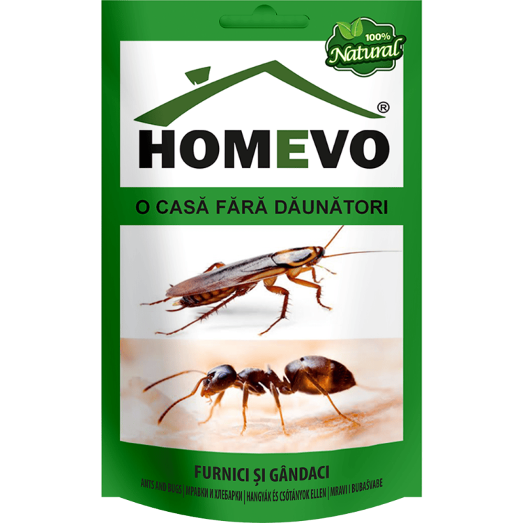 Homevo Pesticid Furnici si Gandaci, 50 g (Fitosanitare)