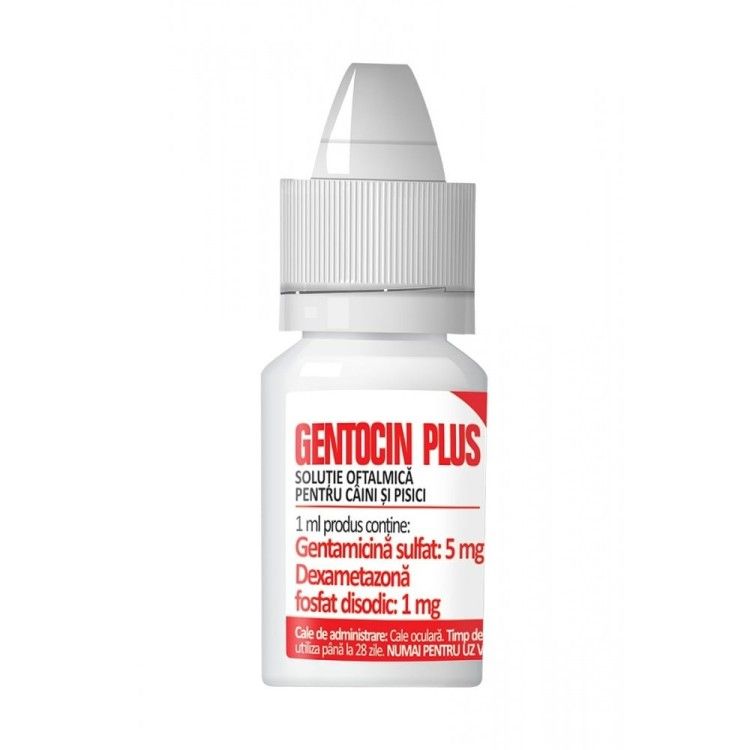 Gentocin Plus, 7.5 ml (PRESCRIPTIE NECESARA)