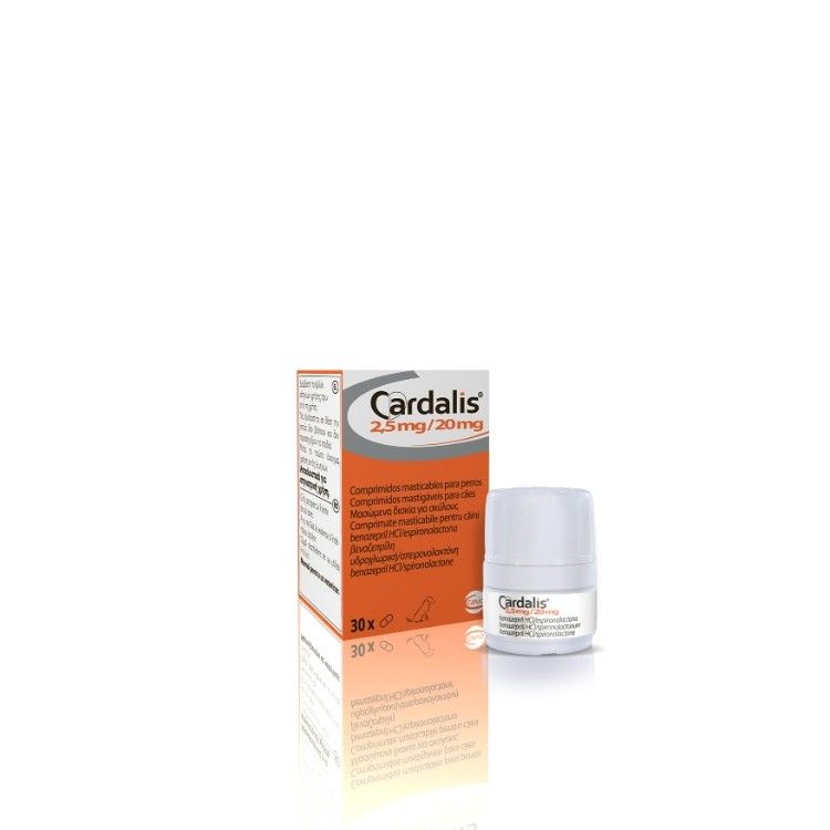 Cardalis 2.5 mg/ 20 mg, 30 tablete (PRESCRIPTIE NECESARA)