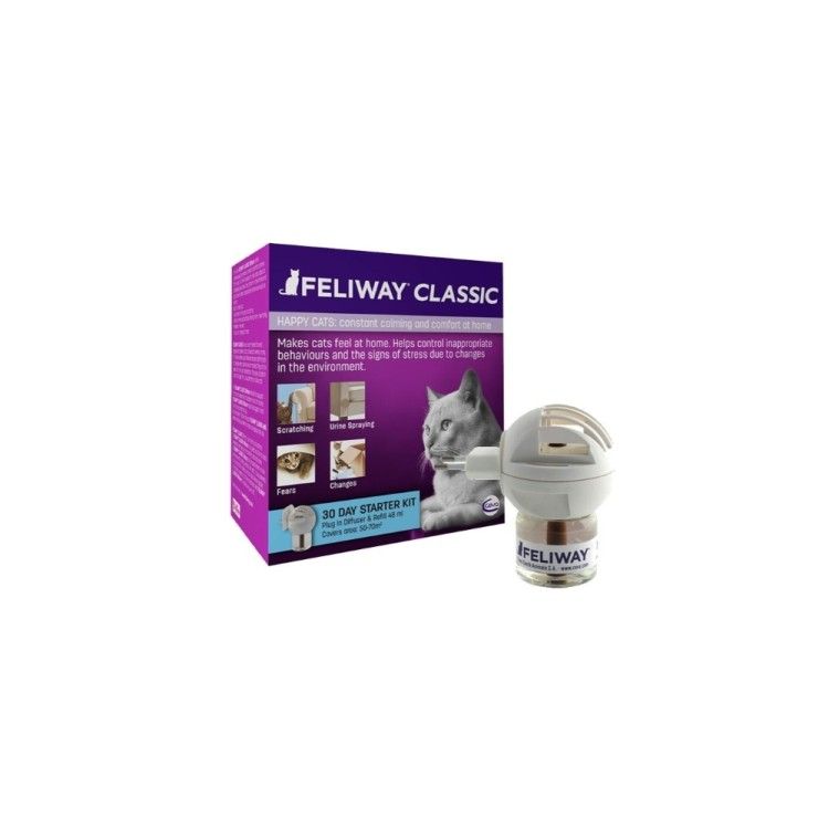 Feliway Classic Difuzor + Rezerva, 48 ml (OTC)