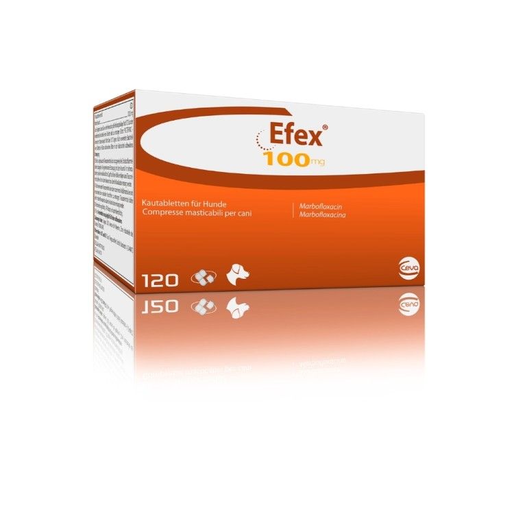 Efex 100mg x 120 comprimate masticabile (PRESCRIPTIE NECESARA)