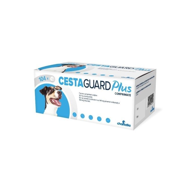 Cestaguard Plus, 104 comprimate (Farmacie - Antiparazitare)