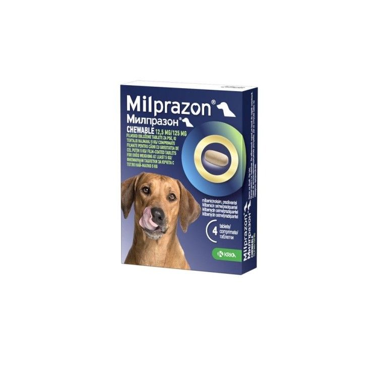 Milprazon Cat 4 / 10 mg (< 2 kg), 2 tablete