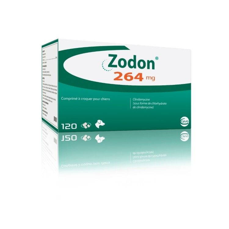 Zodon 264 mg, 120 comprimate masticabile (PRESCRIPTIE NECESARA)