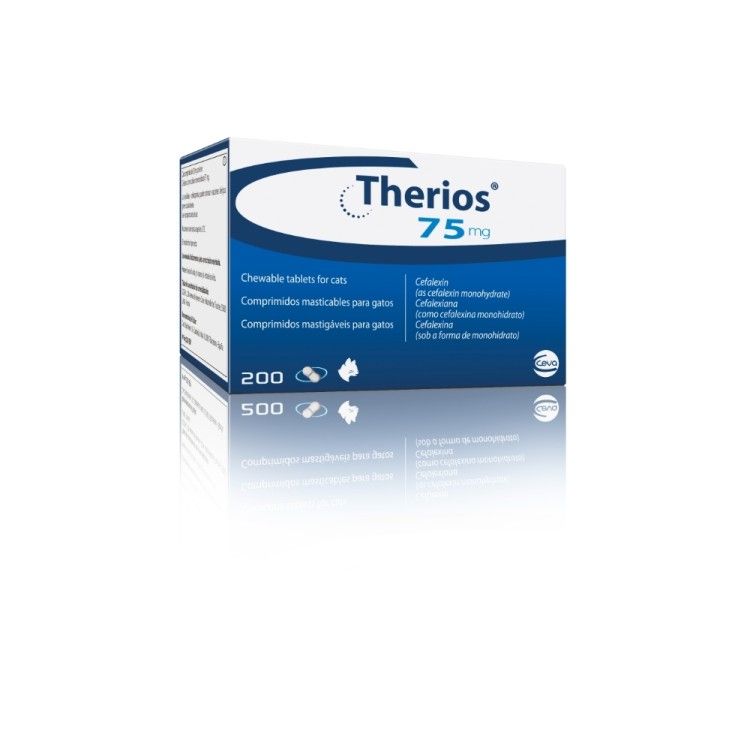 Therios Quadri 75 mg, 200 comprimate masticabile (PRESCRIPTIE NECESARA)