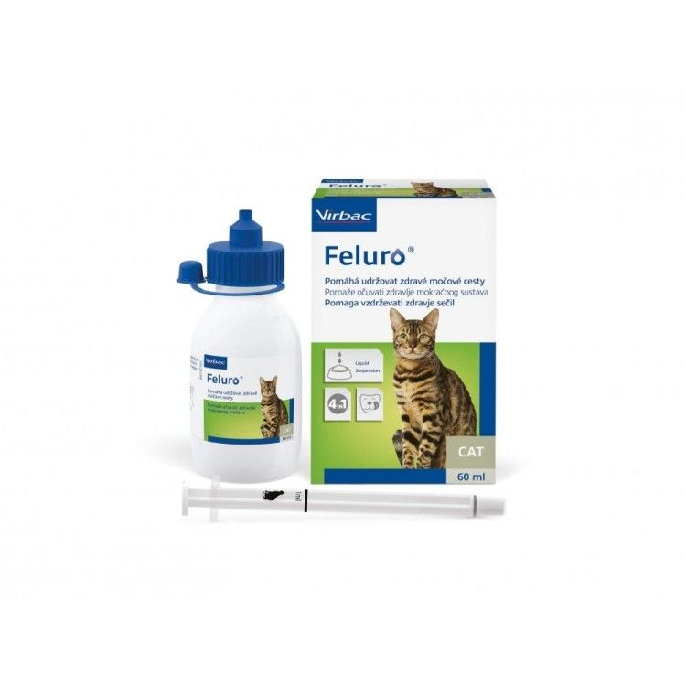 Supliment aparat urinar pisici, Feluro, 60 ml (PRESCRIPTIE NECESARA)