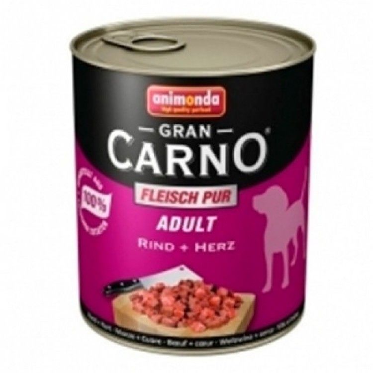 Hrana umeda caini, Grancarno Adult Dog Manzat + Miel, 800 g