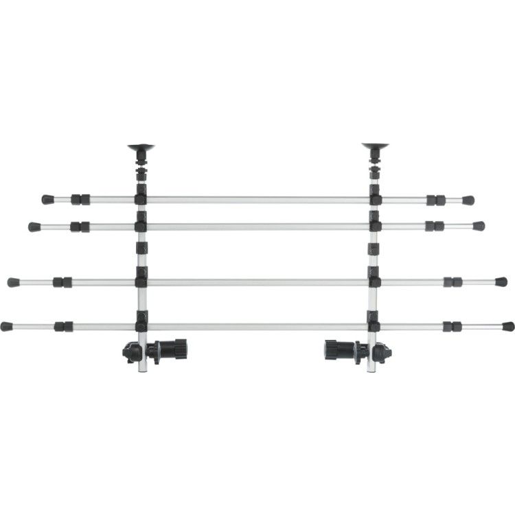 Grilaj Auto 105-172 cm/46-60 cm Gri/Negru 13172