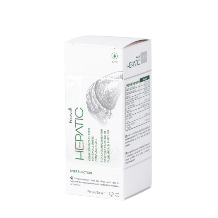Petswell Hepatic ON Small Breeds & Cats, 30 ml (OTC)