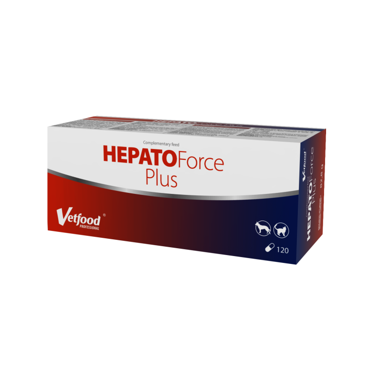 VetFood Hepato Force Plus, 120 capsule (OTC)