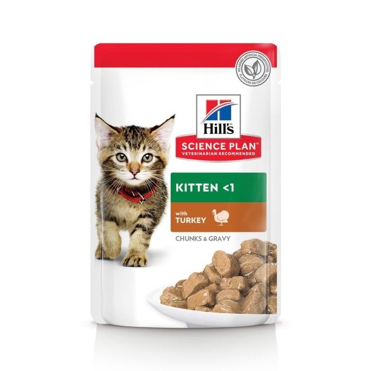 Hill's SP Kitten hrana pentru pisici cu curcan 85 g (plic)
