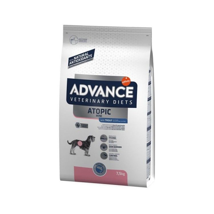 Advance Dog Atopic Mini cu Pastrav, 7.5 kg