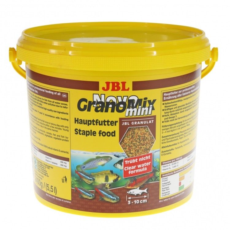 Hrana granule pentru toate speciile JBL NovoGranoMix mini 5,5 l