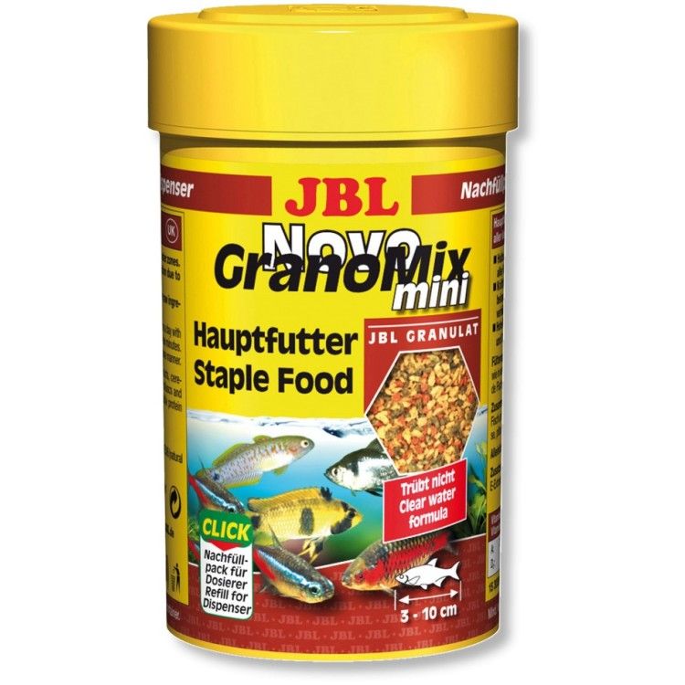 Hrana granule pentru toate speciile JBL NovoGranoMix mini Refill 100ml 