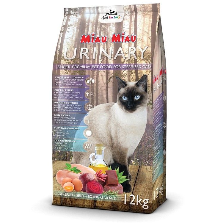 Hrana uscata pisici, Miau Miau, Urinary, 12kg