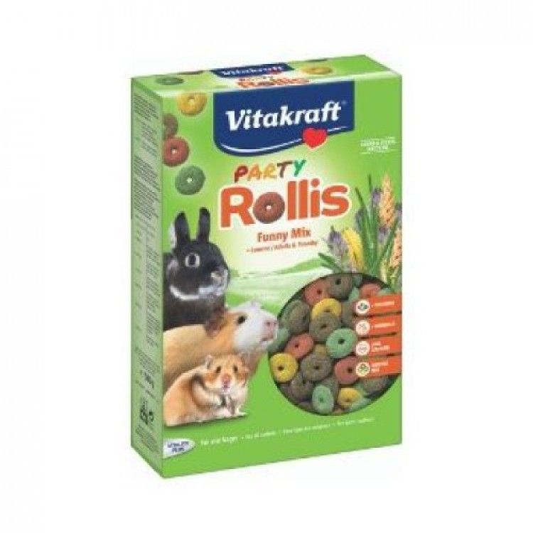 Hrana Complementara Rozatoare Vitakraft Party Rollis, 500 g