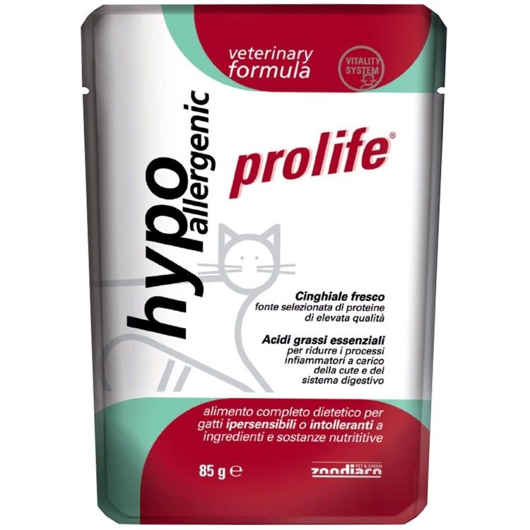 Hrana Umeda Dietetica Pentru Pisici Prolife Plic Vet Hypoallergenic 85 Gr/33788