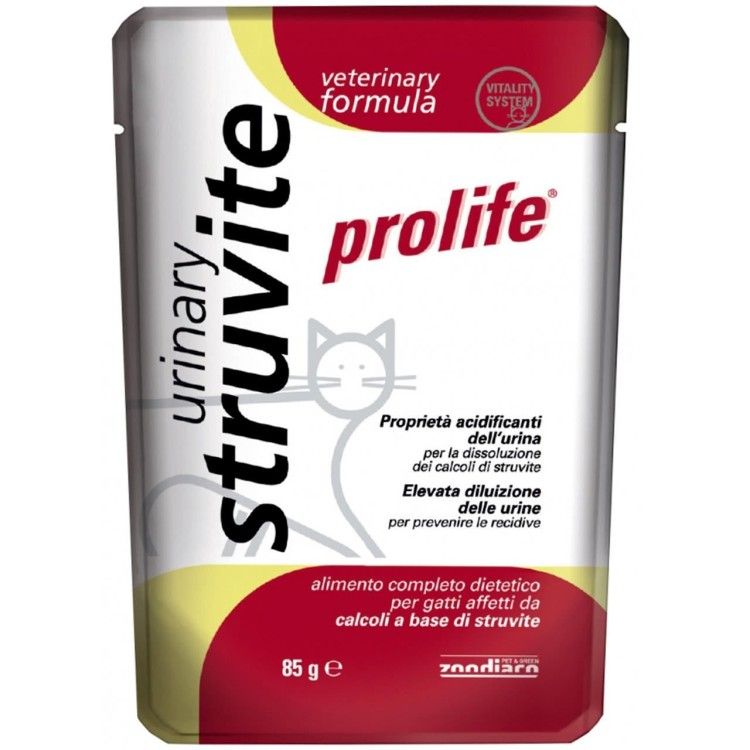 Hrana Umeda Dietetica Pentru Pisici Prolife Plic Vet Urinary Struvite 85 Gr/33092