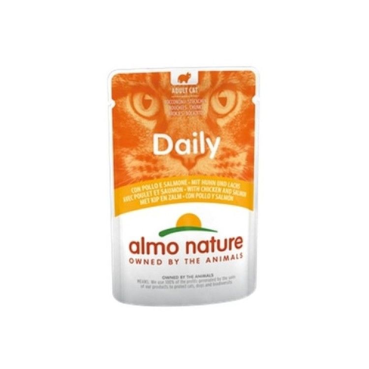ALMO NATURE DAILY CAT PLIC PUI SI SOMON 70G