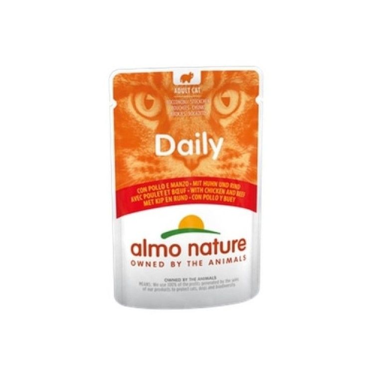 ALMO NATURE DAILY CAT PLIC PUI SI VITA 70G