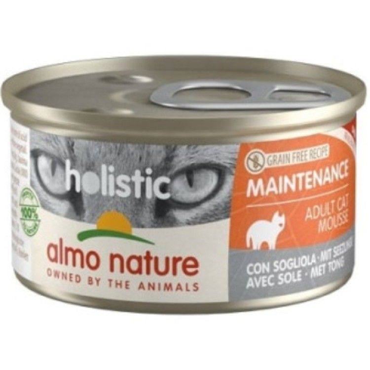 ALMO NATURE HOLISTIC CAT CONS DIGESTIVE PESTE LIMBA-DE-MARE 85G