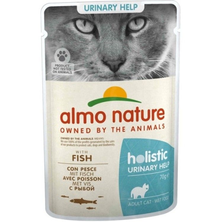 ALMO NATURE HOLISTIC CAT PLIC URINARY PESTE 70G