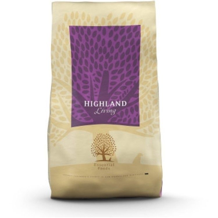 Hrana uscata caini, Essential Highland Living, 10 kg (Hrana Uscata - Caini)