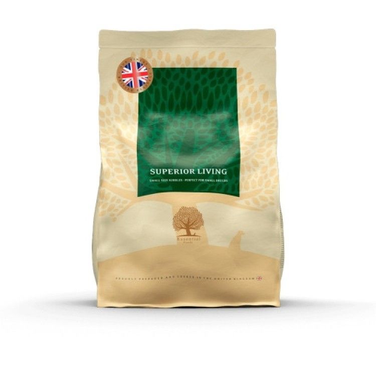 Hrana uscata caini talie mica, Essential Superior Living Small Breed, 2.5 kg (Hrana Uscata - Caini)