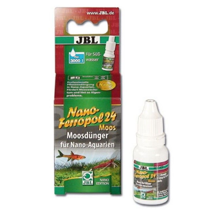 JBL Fertilizant NanoFerropol 24 Moos 15 ml