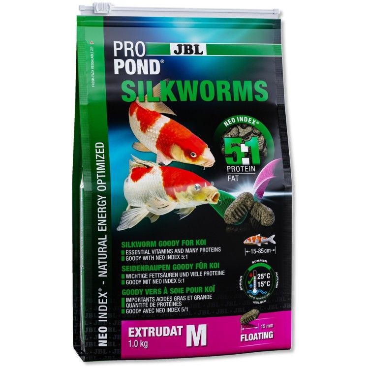 JBL ProPond Silkworms M 1 kg