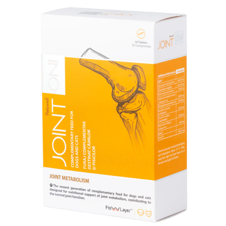 Petswell Joint-On Condro Flowlayer, 30 comprimate (OTC)
