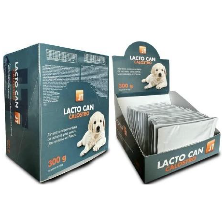 JT-Lacto Can Caini Lapte Praf, 30 plicuri x 10 g (OTC)