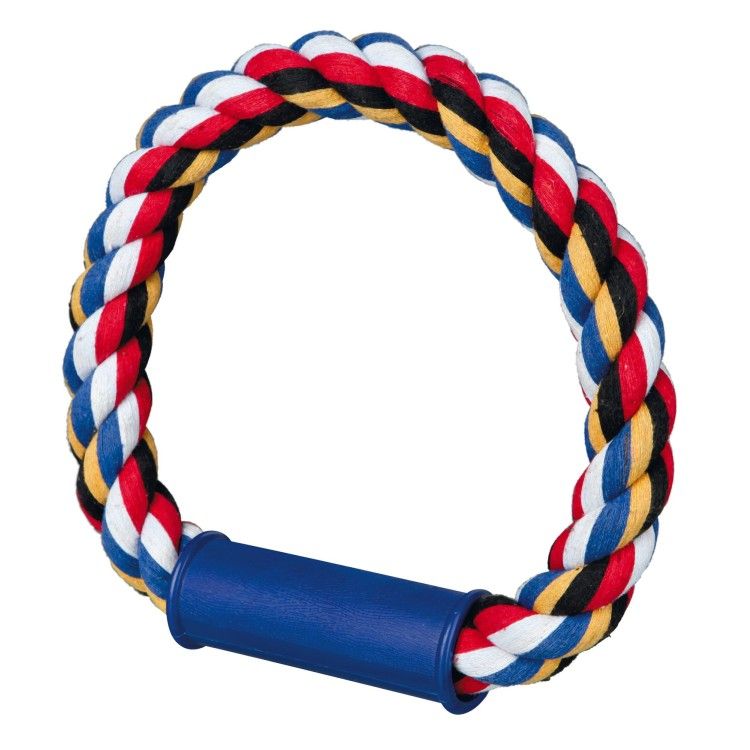 Jucarie Cerc Din Sfoara 30 cm 350 g 3277 - albastru