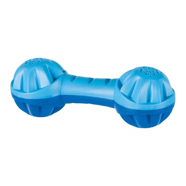 Jucarie de racire pentru caini Dumbbell TPR 18 cm 33694
