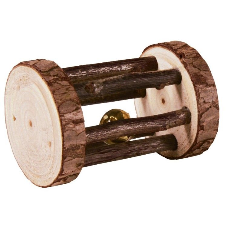 Jucarie Din Lemn pentru Rozatoare cu Clopotel 5x7 cm 61654